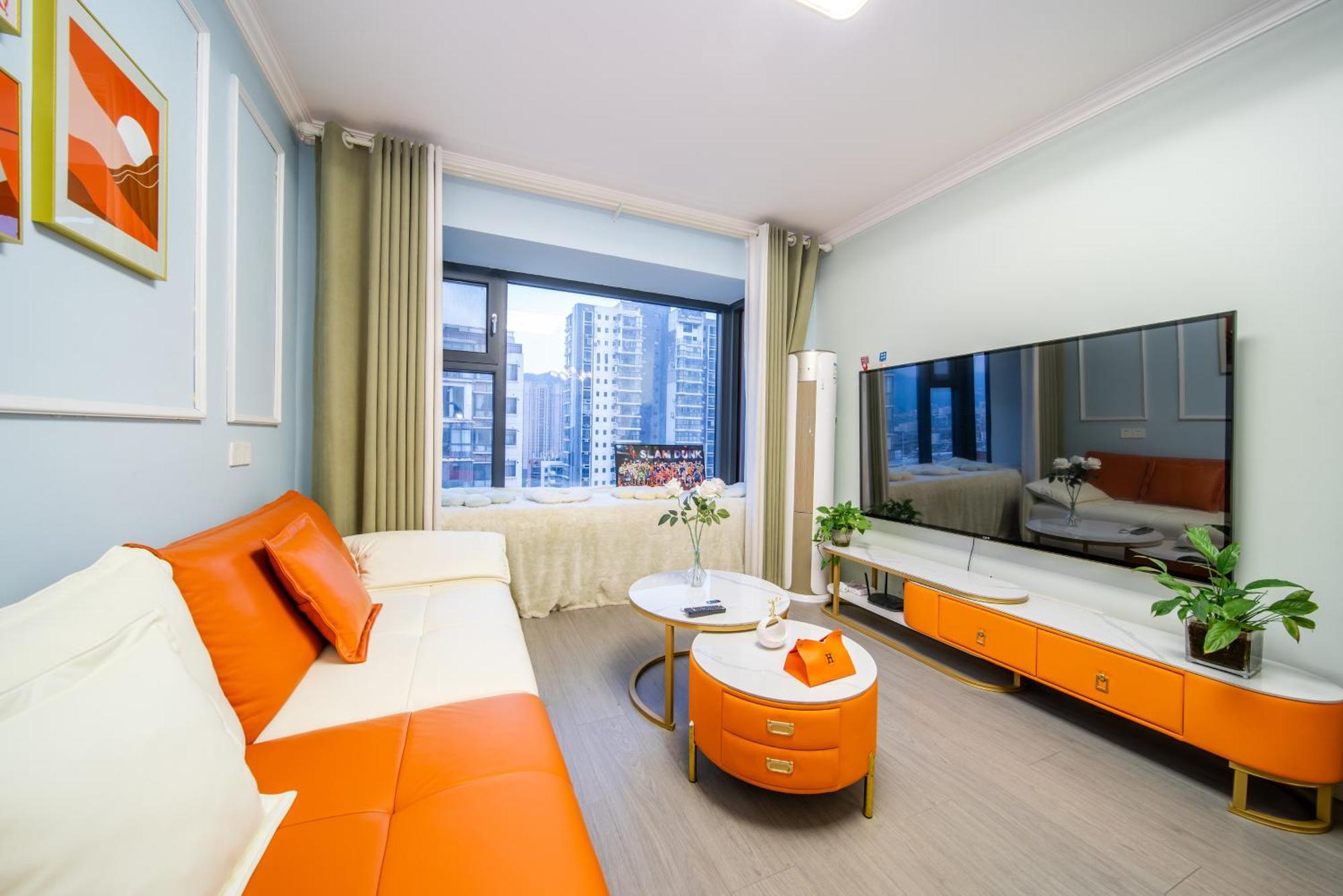 Qixi Boutique Apartment يانيونغانغ المظهر الخارجي الصورة