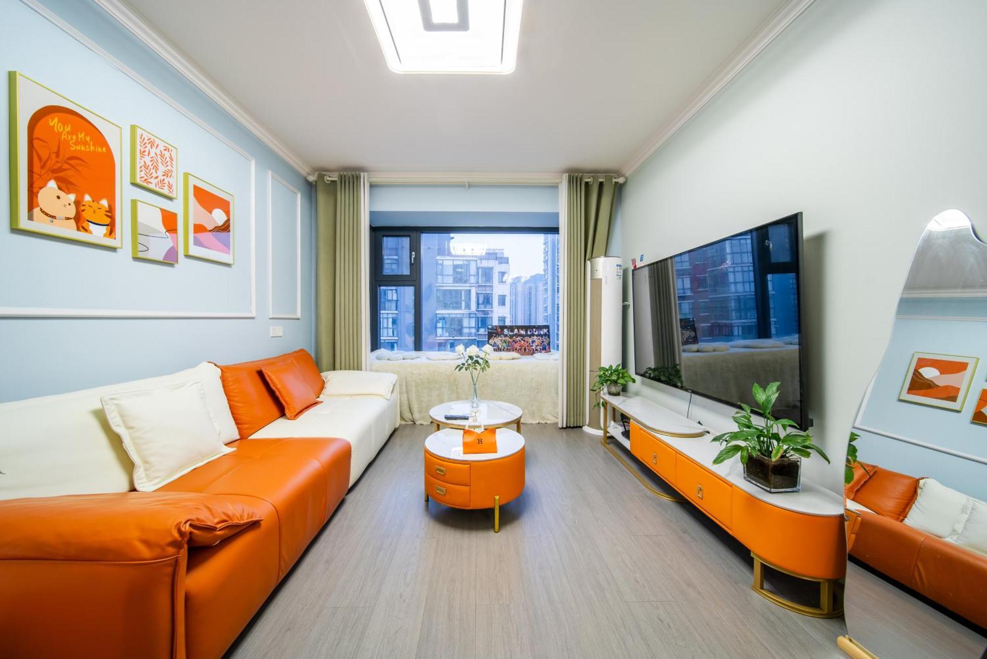 Qixi Boutique Apartment يانيونغانغ المظهر الخارجي الصورة